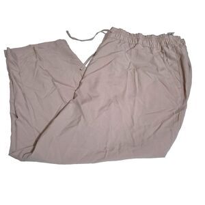 Old Navy StretchTech High Rise Windbreaker Pants Womens Plus 4X Taupe New